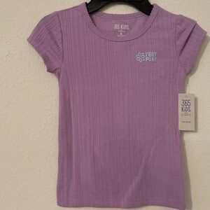 Garanimals Purple Short Sleeve Tee “Very Fun” size 6-NWT